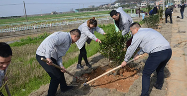 參加植樹(shù)造林，保護(hù)美麗家園！